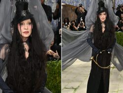 Madonna, 67, Embraces Witchy Vibe at Met Gala 2026 in Gothic Lace Gown and Black Wig