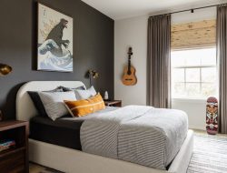 Desain kamar cowok modern dan minimalis
