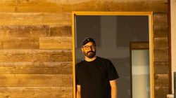 Rone’s rundown installation draws night crowds to an unexpected spot