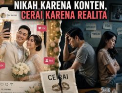 Nikah karena konten, cerai karena realita
