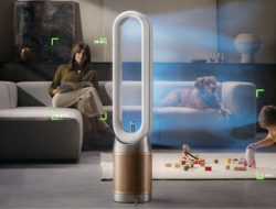 Dyson unveils smart air purifying fan with tracking camera