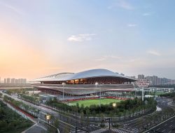 Stadion Ikonis Zaha Hadid di Tiongkok