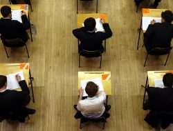 Pupils caught in A-level grade crisis after exams leaked online