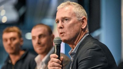 “I can’t see anyone taking this job”: Simpson’s harsh take on Essendon’s dilemma as Hird’s shadow grows