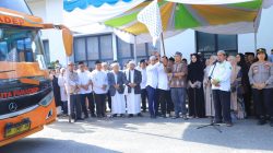 Pemkab Labura Lepas 118 Calon Jemaah Haji Kloter 13