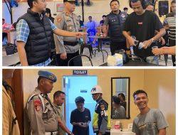 Polres Tanjungbalai Bersama Tim Gabungan TNI dan BNN Razia Sejumlah Tempat Hiburan Malam