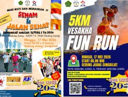 Panitia Waisak Bangka Pastikan Kesiapan Vesakha Fun Run Dan Jalan Sehat 17 Mei 2026