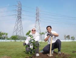 PLN UIT JBM Perkuat Ekosistem Hijau di Gardu Induk Jatigedong