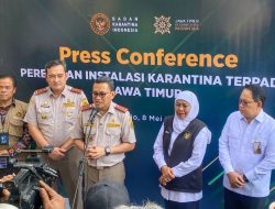 Barantin dan Pemprov Jatim Resmikan Karantina Terpadu di Puspa Agro