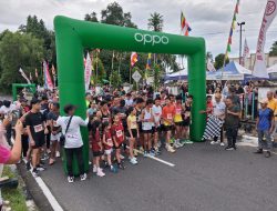 Meriah, Vesakha Fun Run Dan Jalan Sehat Festival Waisak 2570 BE Kabupaten Bangka