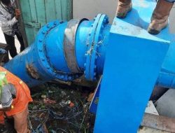 Pipa pecah di Jembatan S Parman Banjarmasin telah diperbaiki, tinggal tunggu pengaspalan