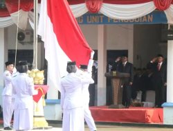 Bupati Kabupaten Sukabumi Laksanakan Peringatan Hari Lahir Pancasila di Lapang Kantor Dinas Perhubungan