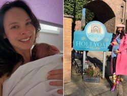 Hollyoaks star Jessamy Stoddart’s euphoric water birth joy as she welcomes second child