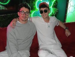 Charles Leclerc and Noah Schnapp Spark Twin Conspiracy Online
