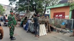 29 Kios PKL di Drainase Pasar Blok F Cilegon Dibongkar, Pemkot Cegah Banjir dan Tata Kawasan