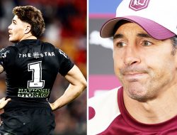 Bizarre Moments as Billy Slater Avoids Reece Walsh Question Post-Origin Recall