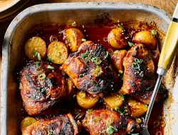 Flavor-packed, effort-free traybake dinners for winter warmth