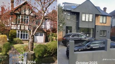 Period homes spoiled by modern updates that create unattractive grey eyesores