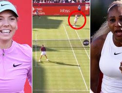 Serena Williams in ‘absurd’ scenes on return to tennis as Katie Boulter springs huge shock
