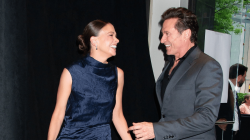 Hugh Jackman and Sutton Foster all smiles at ‘The Death of Robin Hood’ premiere amid loving romance: Photos