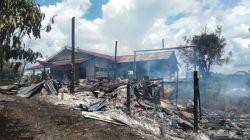 Rumah kosong di Desa Pimping Bulungan ludes terbakar, kerugian diperkirakan capai Rp300 juta