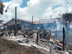 Rumah kosong di Desa Pimping Bulungan ludes terbakar, kerugian diperkirakan capai Rp300 juta