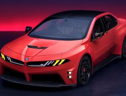 BMW M3 goes electric: M Concept Neue Klasse previews a new green performance saloon