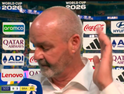 Scotland Manager Steve Clarke Leaves Tense Interview After Brazil Loss