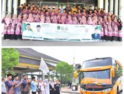 Wakil Bupati Samsul Tanjung Lepas Kafilah Labura Ikuti MTQ Nasional ke-40 Tingkat Provinsi Sumatera Utara