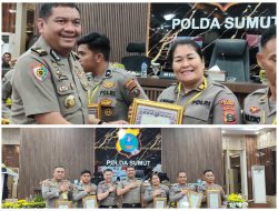 Humas Polres Asahan Raih Penghargaan Kapolda Sumut atas Prestasi Publikasi Media Sosial