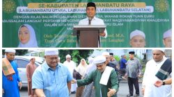 Silaturahmi Mursyid Tarekat Naqsyabandiyah Se-Labuhanbatu Raya, Bupati Hendri Harapkan Keberkahan untuk Labura