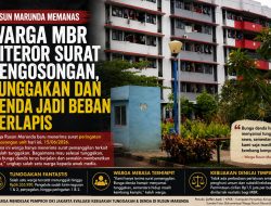 Warga MBR Rusun Marunda Diteror Surat Pengosongan, Tunggakan dan Denda Jadi Beban Berlapis