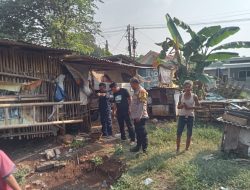 Respons Cepat, Kapolsek Bojongsari Datangi Lokasi Pencurian Kambing di Panggulan