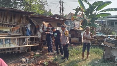 Respons Cepat, Kapolsek Bojongsari Datangi Lokasi Pencurian Kambing di Panggulan