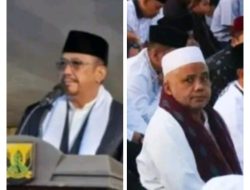 Kepala Baznas Kabupaten Sukabumi Unang Sudarma SH Msi Dampingi Bupati Sholat Idul Adha di Alun Alun Jampang Tengah