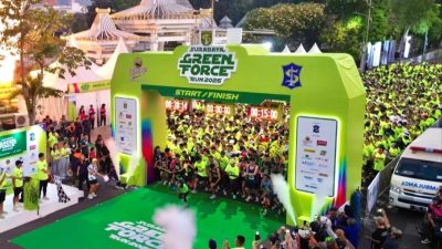 Surabaya Green Force Run 2026, Ribuan Pelari Ramaikan Perayaan HJKS dan HUT Persebaya