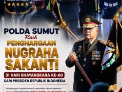 Kado Istimewa Hari Bhayangkara ke-80, Kapolda Sumut Terima Langsung Tanda Kehormatan Nugraha Sakanti dari Presiden