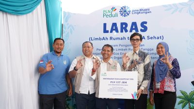 Kelola Limbah Jadi Cuan, PLN UIT JBM Luncurkan Program TJSL LARAS