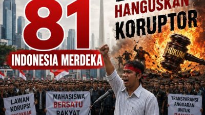 Menjelang Hari Kemerdekaan Indonesia 17 Agustus 2026, Rakyat Kecil Menjerit akibat Tekanan Ekonomi dan Korupsi yang Terus Menghiasi Pemberitaan