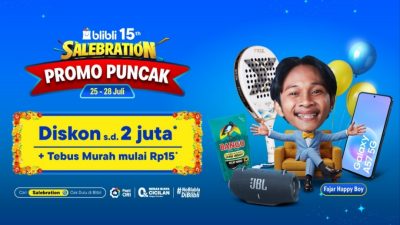 Blibli Gelar Peak Day 25-28 Juli 2026, Saatnya Checkout Wishlist Impian