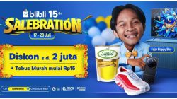 Blibli Rayakan Ulang Tahun ke-15 Lewat Salebration, Tebar Promo hingga Diskon Rp2 Juta