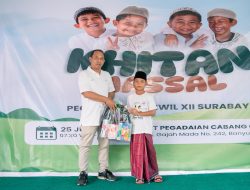 Pegadaian Kanwil XII Surabaya Khitan Massal 125 Anak di Genteng dan Bojonegoro