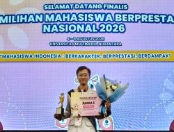 Bawa Nama PENS ke Podium Tertinggi, Ariel Juara 1 PILMAPRES Nasional