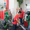 Kado Kemerdekaan untuk Pahlawan Keluarga, 200 Ojol Surabaya Dapat BBM Gratis