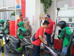 Kado Kemerdekaan untuk Pahlawan Keluarga, 200 Ojol Surabaya Dapat BBM Gratis