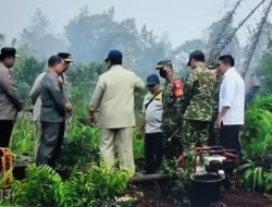 Presiden Prabowo Pimpin Penanganan Karhutla, Tinjau Kesiapan Hadapi Kemarau di Palangka Raya