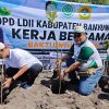 Tanam 1.000 Mangrove dan Lepas 50 Tukik, LDII Jatim Ajak Warga Jaga Pesisir