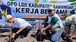 Tanam 1.000 Mangrove dan Lepas 50 Tukik, LDII Jatim Ajak Warga Jaga Pesisir