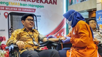 Pegadaian Kanwil XII Surabaya Gelar Donor Darah Kemerdekaan dan Libatkan Ratusan Peserta