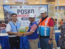 KSOP Tanjung Perak dan Pelindo Kirim Bantuan Gempa NTT via MV Tidar